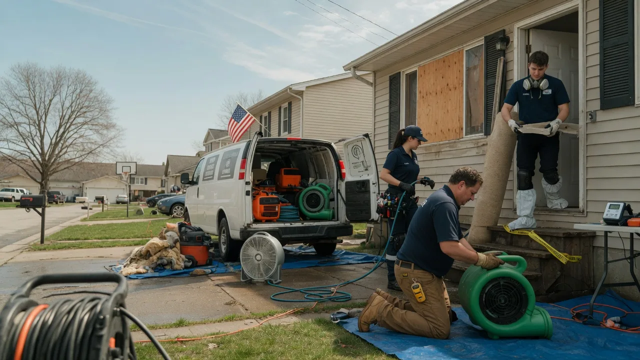 Water Damage Restoration in Grampian, PA near me